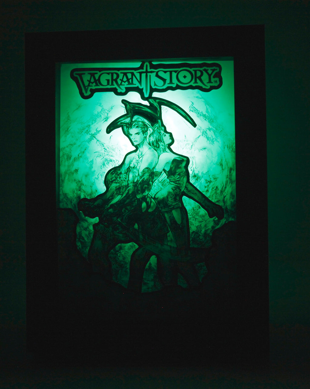 Vagrant Story 5x7 Illuminated Shadowbox Diorama