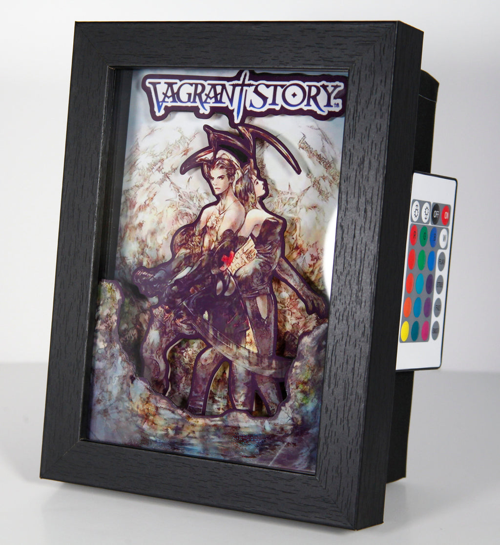 Vagrant Story 5x7 Illuminated Shadowbox Diorama