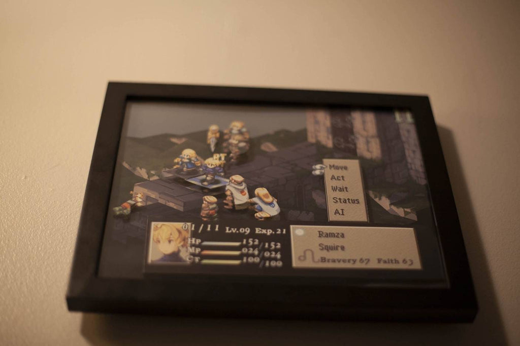 Final Fantasy Tactics Framed Wall Art gifts for him| Gifts for her | birthday | Christmas|