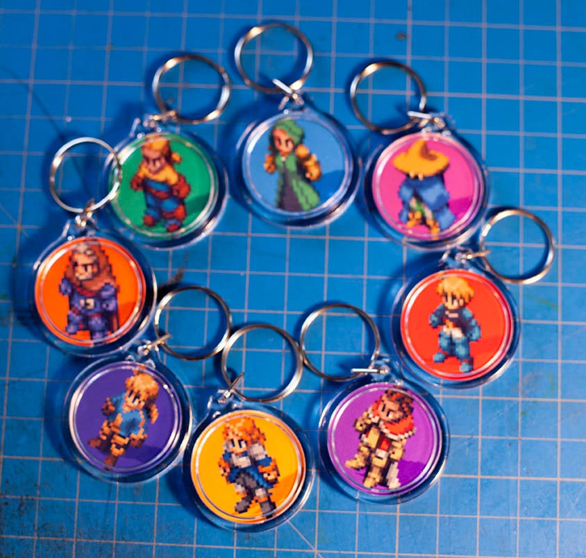 Videogame Keychains | Final Fantasy Tactics Keychains