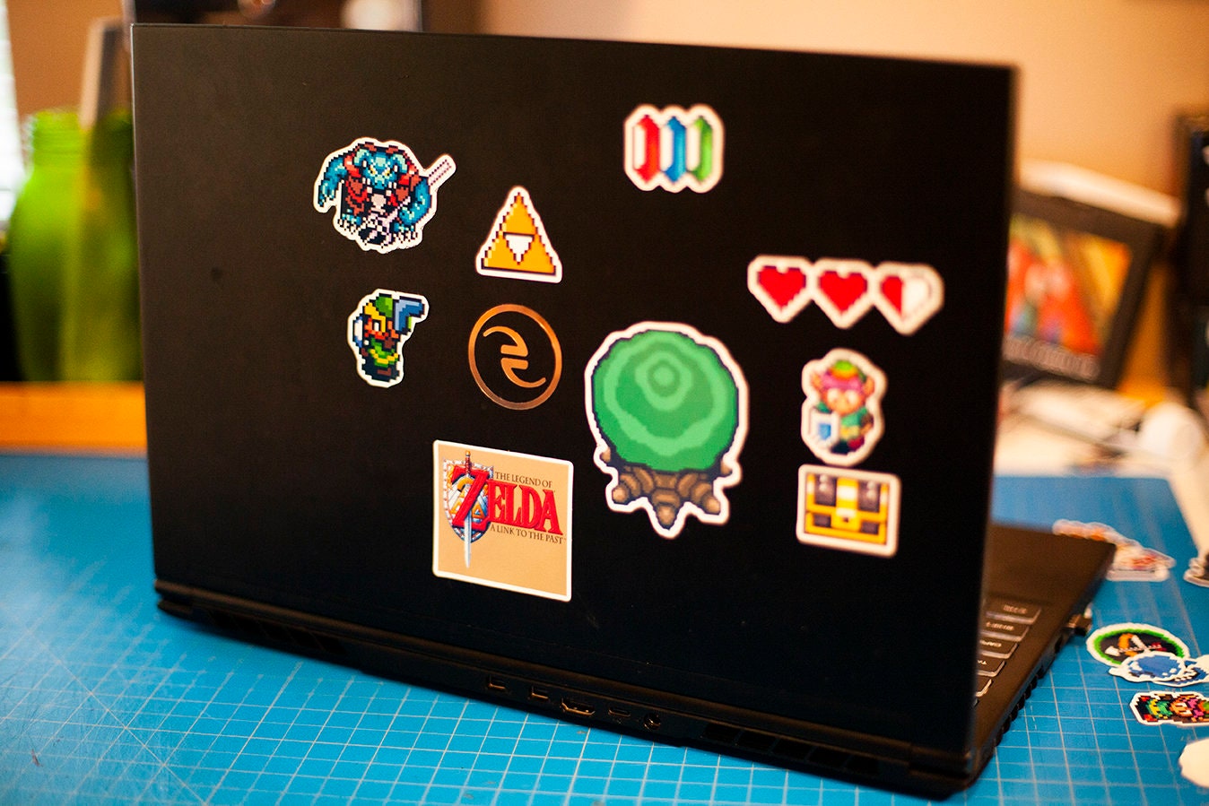 Legend of Zelda Link to the past| Videogame stickers | Laptop iPad Bullet Journal Planner Scrapbooking Vinyl Glossy Stickers