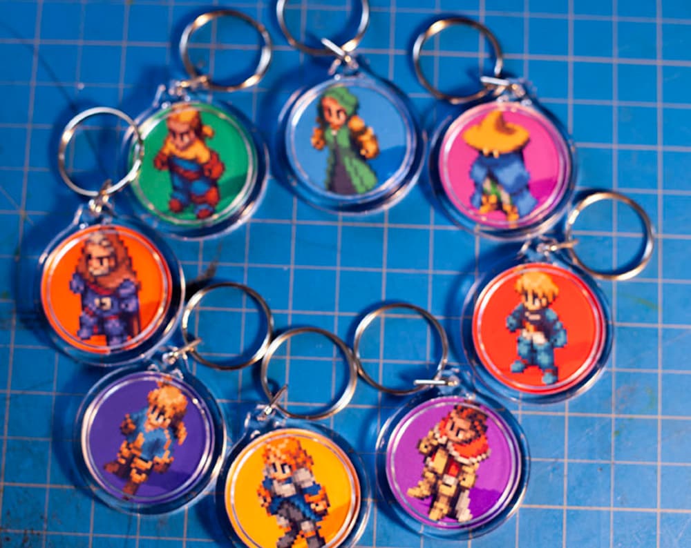 Videogame Keychains | Final Fantasy Tactics Keychains